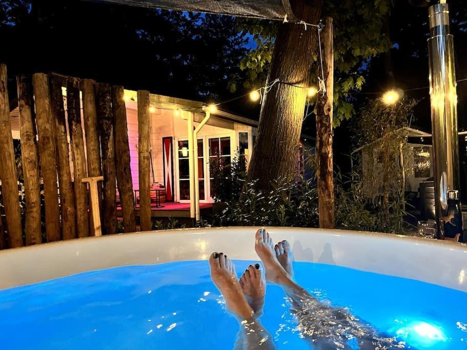 Het Verwende Nest Lodge, Wellness Lodge, Hottub & Sauna Voorthuizen Exterior photo